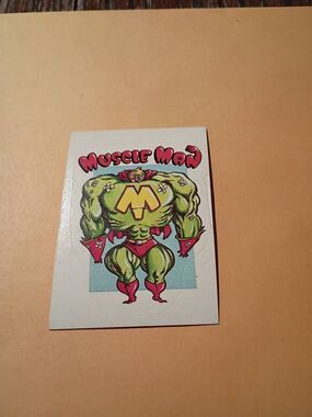1983 General Mills Zero Heroes Trading Card Sticker Card Vintage #3